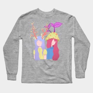 Plant girl Long Sleeve T-Shirt